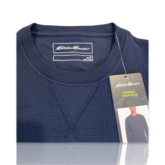 New Eddie Bauer Classic Fit Crewneck Long size M. - Picture 4 of 5